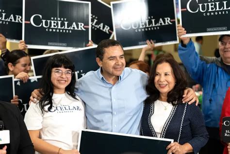 henry cuellar and wife.